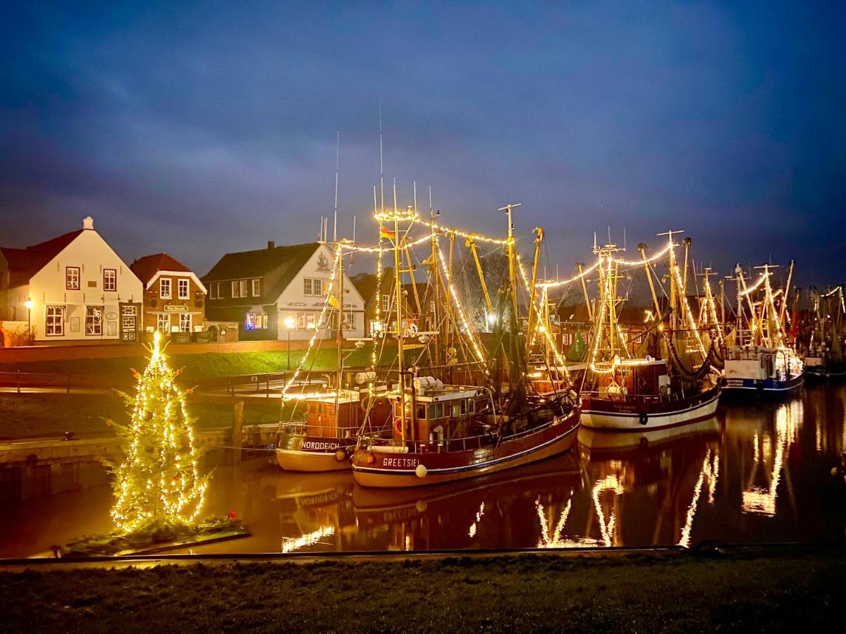 Bummert Am Hafen 3 Greetsiel Krummhörn 外观 照片